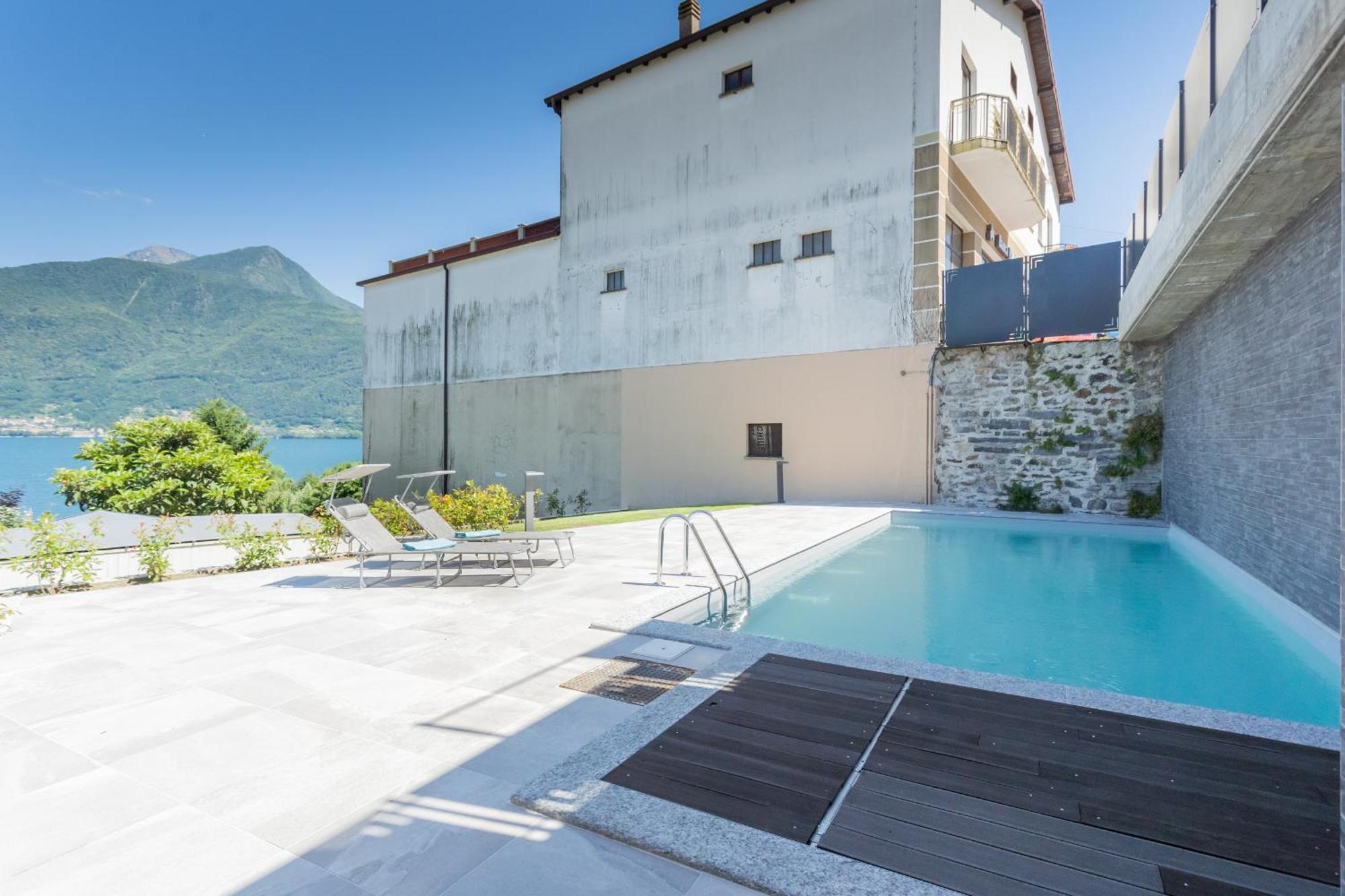 Misultin House & Swimming Pool, Luxury In Lake Como By Rent All Como Pianello Del Lario Екстер'єр фото
