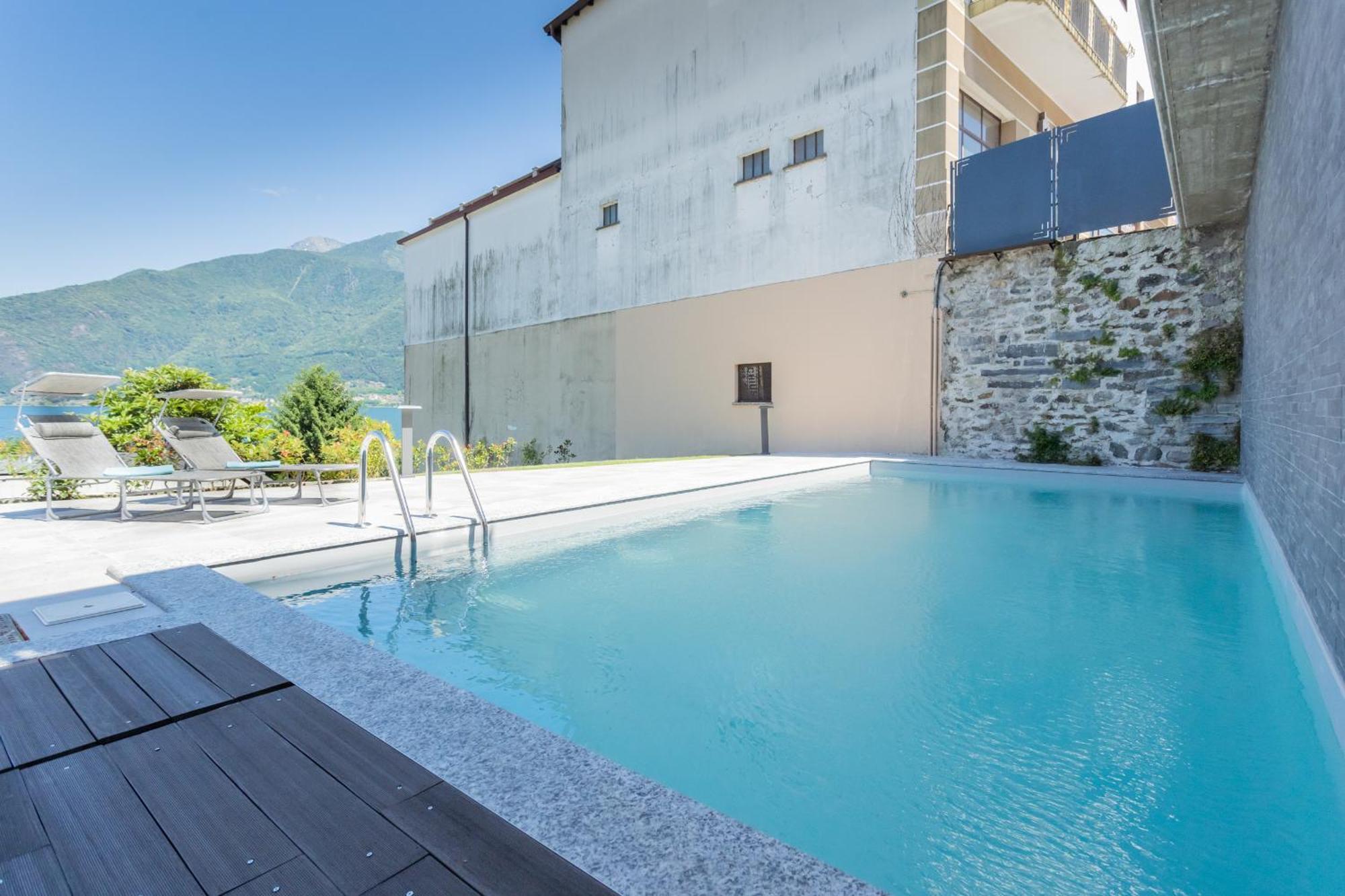 Misultin House & Swimming Pool, Luxury In Lake Como By Rent All Como Pianello Del Lario Екстер'єр фото